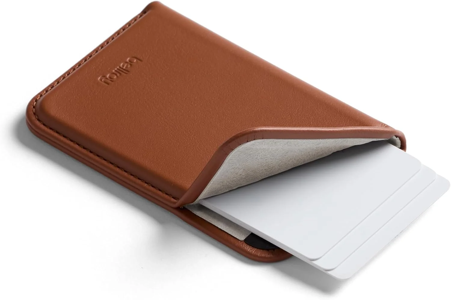 کیف پول مغناطیسی Bellroy – (جاکارتی چرمی مغناطیسی) - رنگ Rust