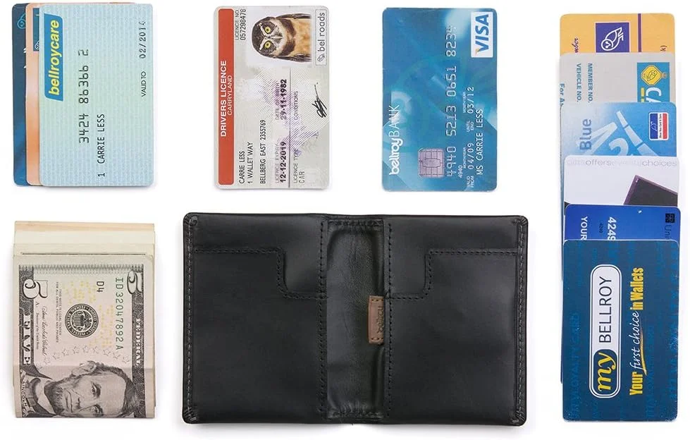 کیف پول چرمی باریک Bellroy Slim Sleeve (حداکثر 12 کارت و اسکناس)
