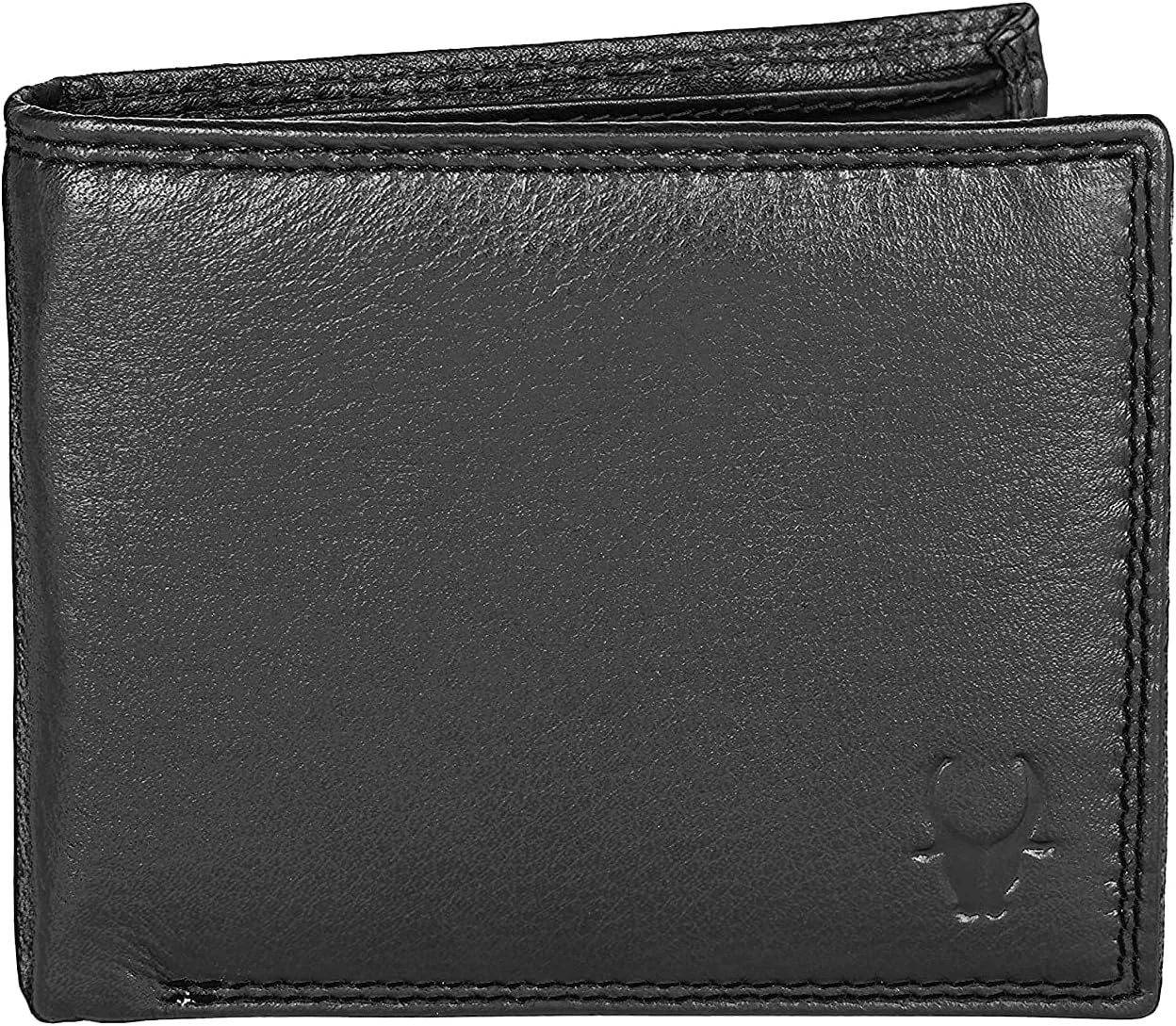 کیف پول چرمی مردانه WildHorn محافظت شده با RFID (مشکی)