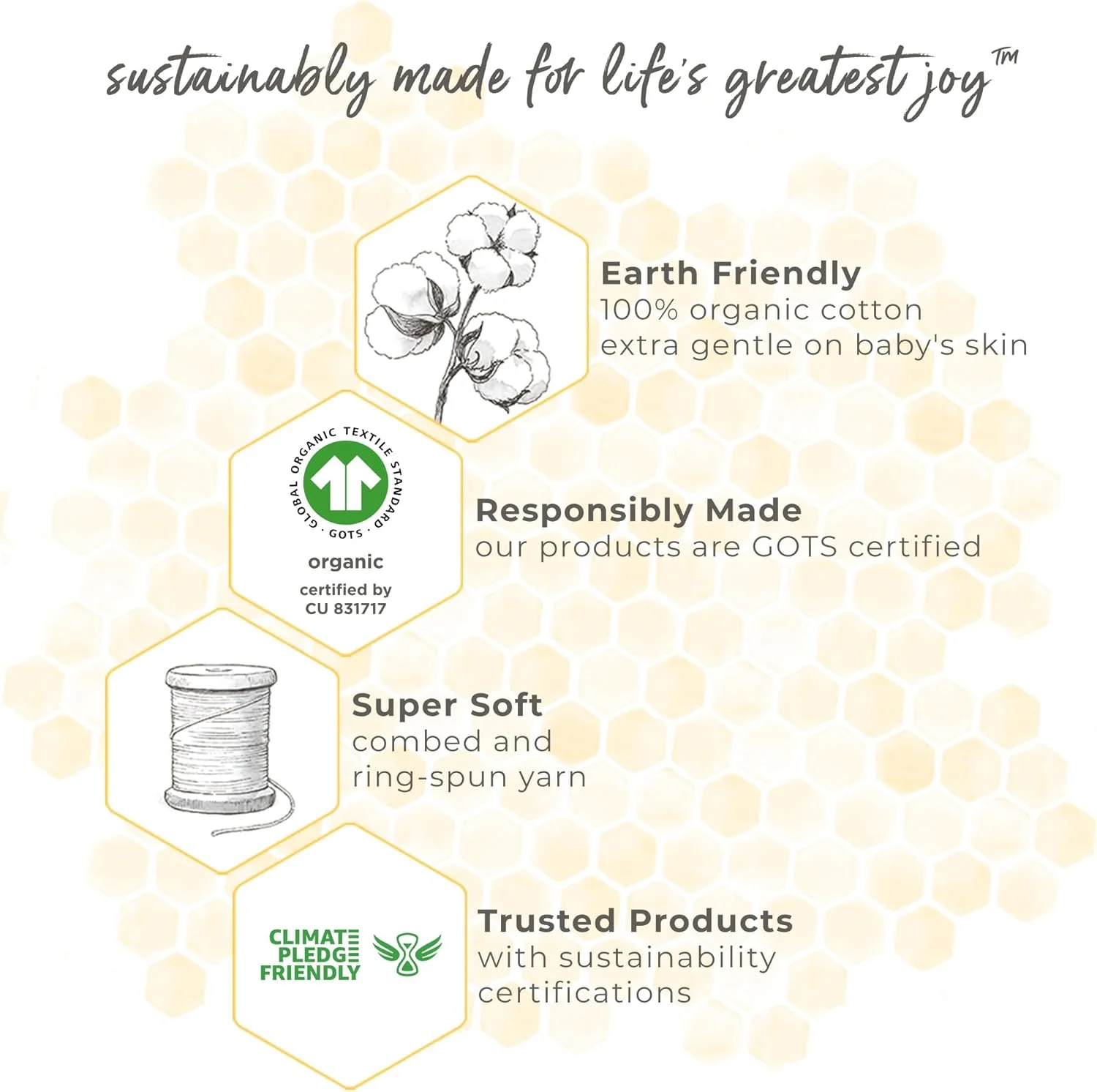 سویشرت کلاه دار نوزادی униsex-baby Burt's Bees Baby سویشرت کلاه دار نوزادی униsex-baby Burt's Bees Baby