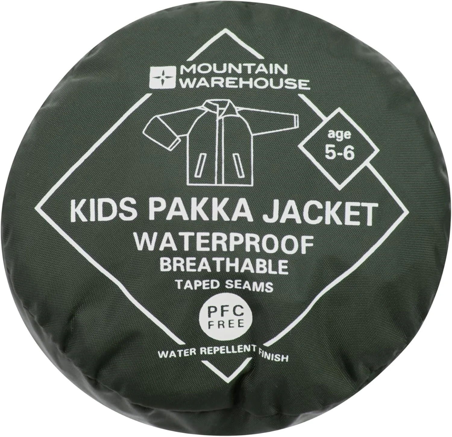 کاپشن ضد آب بچه گانه Mountain Warehouse Pakka - مقاوم در برابر باد، سبک وزن، تنفس پذیر، بارانی برای دختران و پسران، کیف جمع شو - برای باران، پاییز، زمستان کاپشن ضد آب بچه گانه Mountain Warehouse Pakka - مقاوم در برابر باد، سبک وزن، تنفس پذیر، بارانی برای دختران و پسران، کیف جمع شو - برای باران، پاییز، زمستان