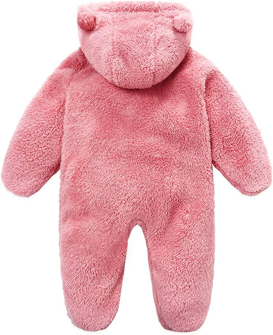 لباس سرهمی گرم زمستانی نوزاد پسر دختر، کت و شلوار نوزادی