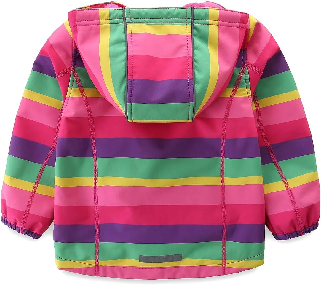 کاپشن سافت شل umkaumka برای کودکان، آستر پشمی با کلاه، 1-7 سال، کاپشن سافت شل پسرانه دخترانه، کاپشن انتقالی با بازتابنده کاپشن سافت شل umkaumka برای کودکان، آستر پشمی با کلاه، 1-7 سال، کاپشن سافت شل پسرانه دخترانه، کاپشن انتقالی با بازتابنده