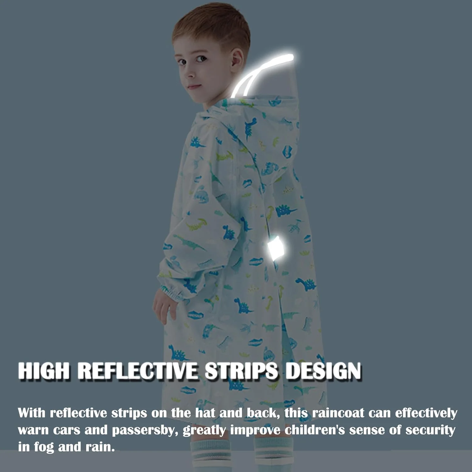 بارانی ضد آب کودکانه TERRIFI، پانچو بارانی قابل حمل EVA، مناسب برای دختران و پسران، کاپشن بارانی کودکانه، بارانی قابل استفاده مجدد برای کودکان، مناسب برای کوهنوردی، دوچرخه سواری، پیاده روی، کمپینگ، سایز L بارانی ضد آب کودکانه TERRIFI، پانچو بارانی قابل حمل EVA، مناسب برای دختران و پسران، کاپشن بارانی کودکانه، بارانی قابل استفاده مجدد برای کودکان، مناسب برای کوهنوردی، دوچرخه سواری، پیاده روی، کمپینگ، سایز L