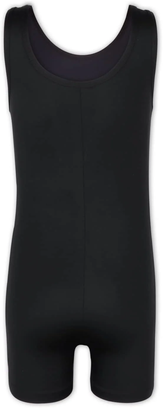 بسته 2 عددی لباس ژیمناستیک دخترانه درخشان LUOUSE با شورت، ایده آل برای سنین 4 تا 11 سال