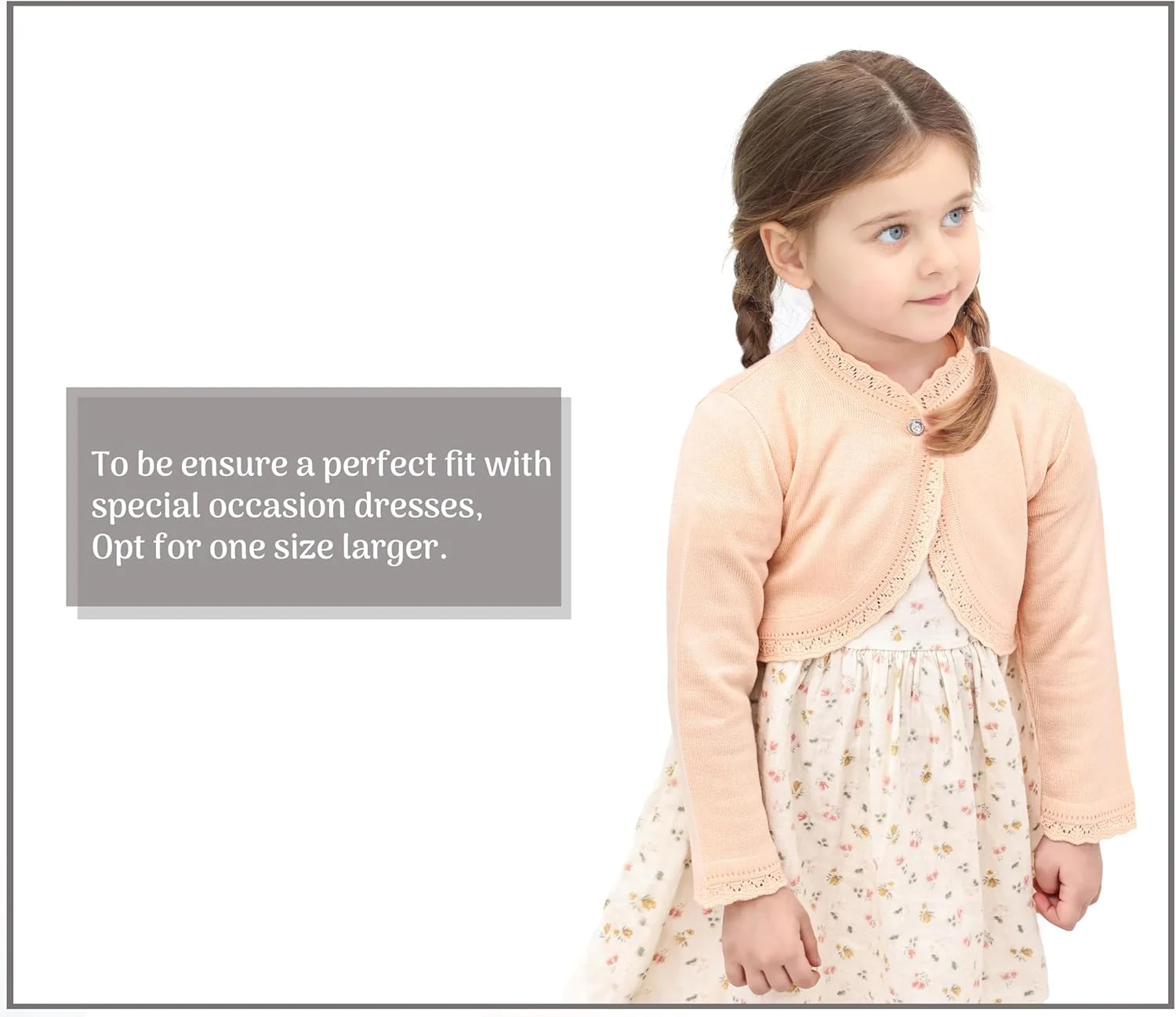 ژاکت بافتنی دخترانه Lilax با آستین بلند و دکمه