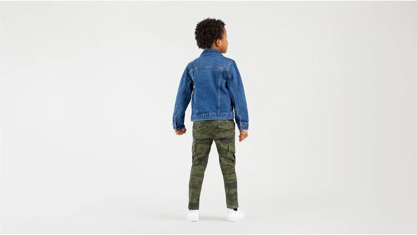 جلیقه جین پسرانه لیویز بچه گانه مدل Lvb Trucker Jacket
