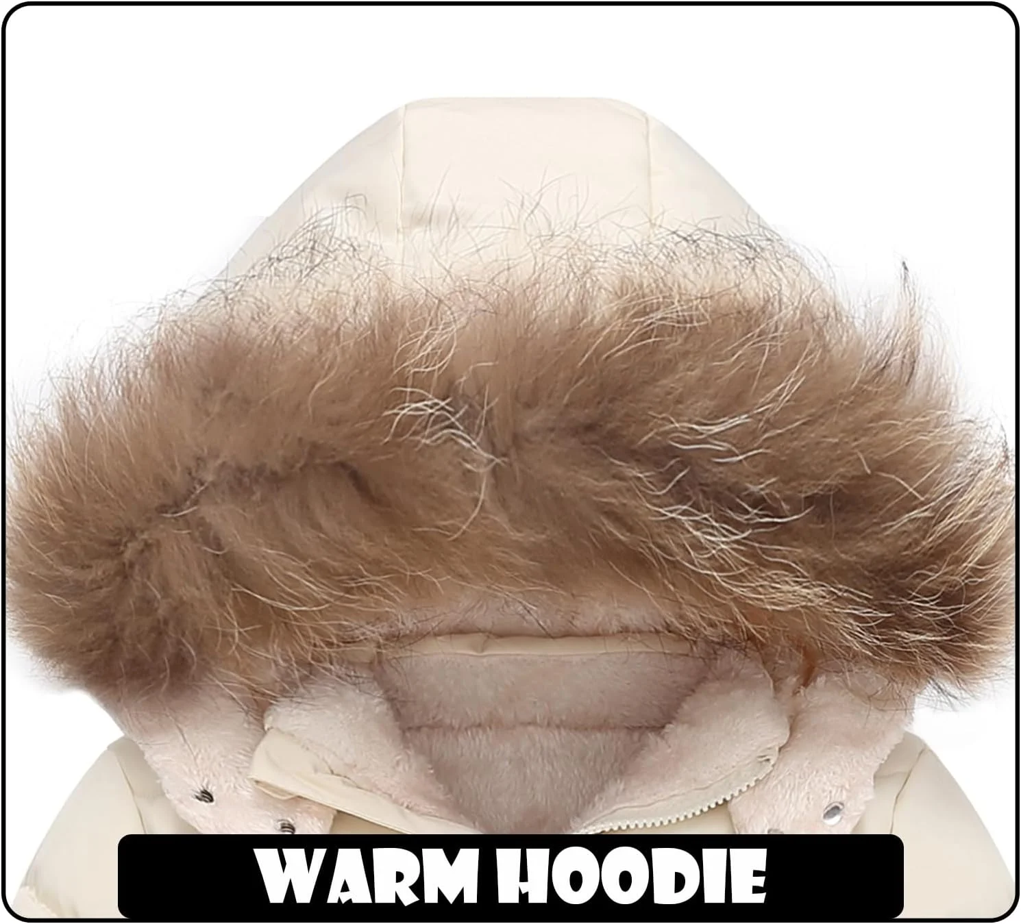 IBOBOOM کت زمستانی کودک نوپا ژاکت بچه گانه پسرانه کلاه دار پافر لباس پشمی دخترانه 1-5 سال