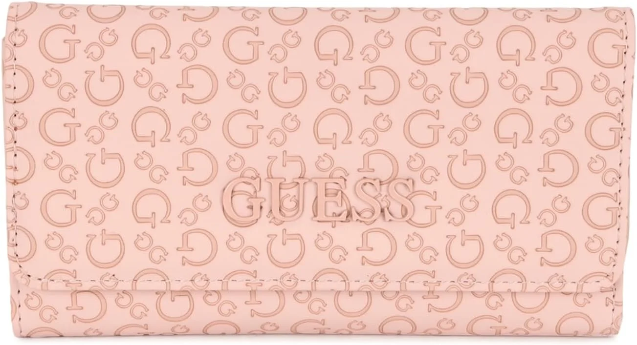 کیف پول کلاچ باریک GUESS Bowie با لوگوی برجسته