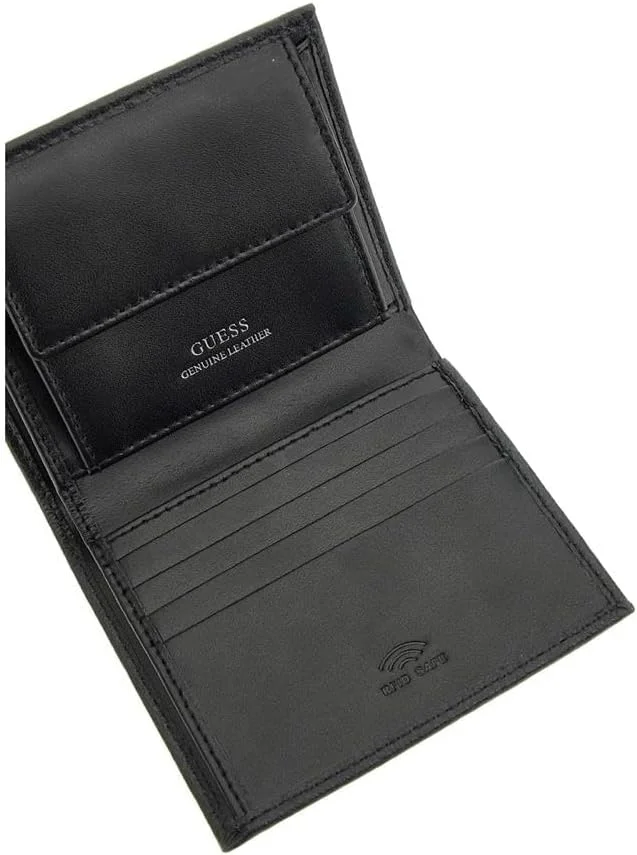 کیف پول مردانه GUESS مدل Madrid SL BilLFOLD W Coin PCKT