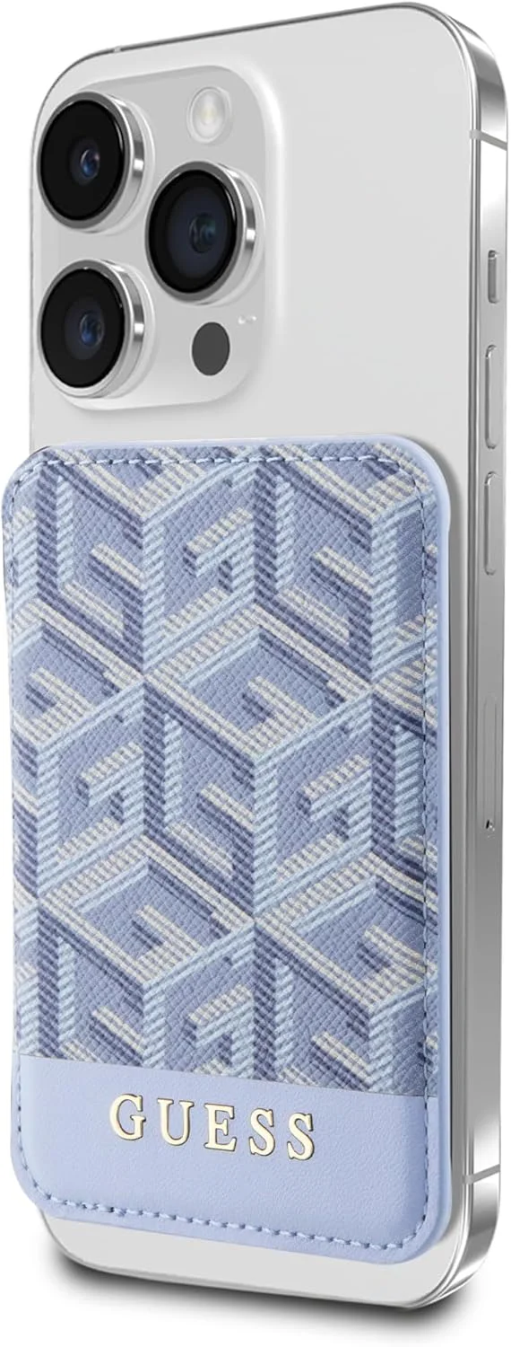 کیف پول گس مدل Cardslot Stand Gcube Stripe Magsafe - آبی