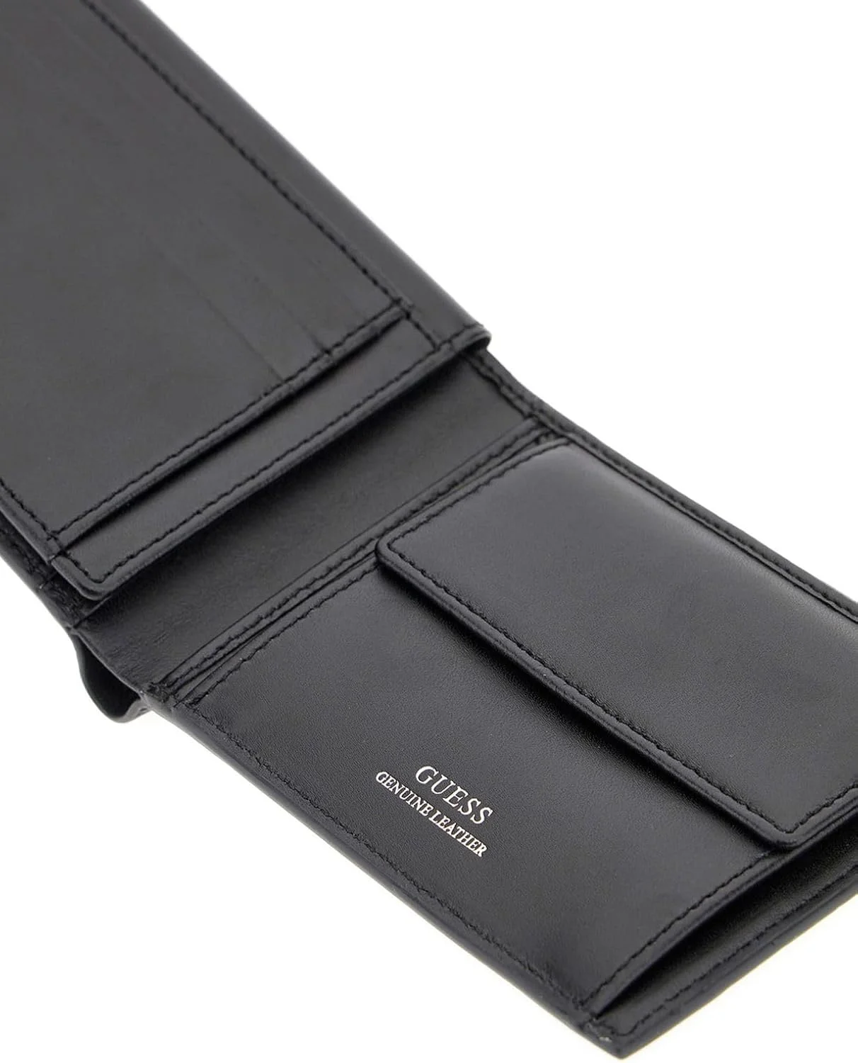 کیف پول مردانه GUESS مدل BRCLN BLFLD W S FLT W Coin PKT