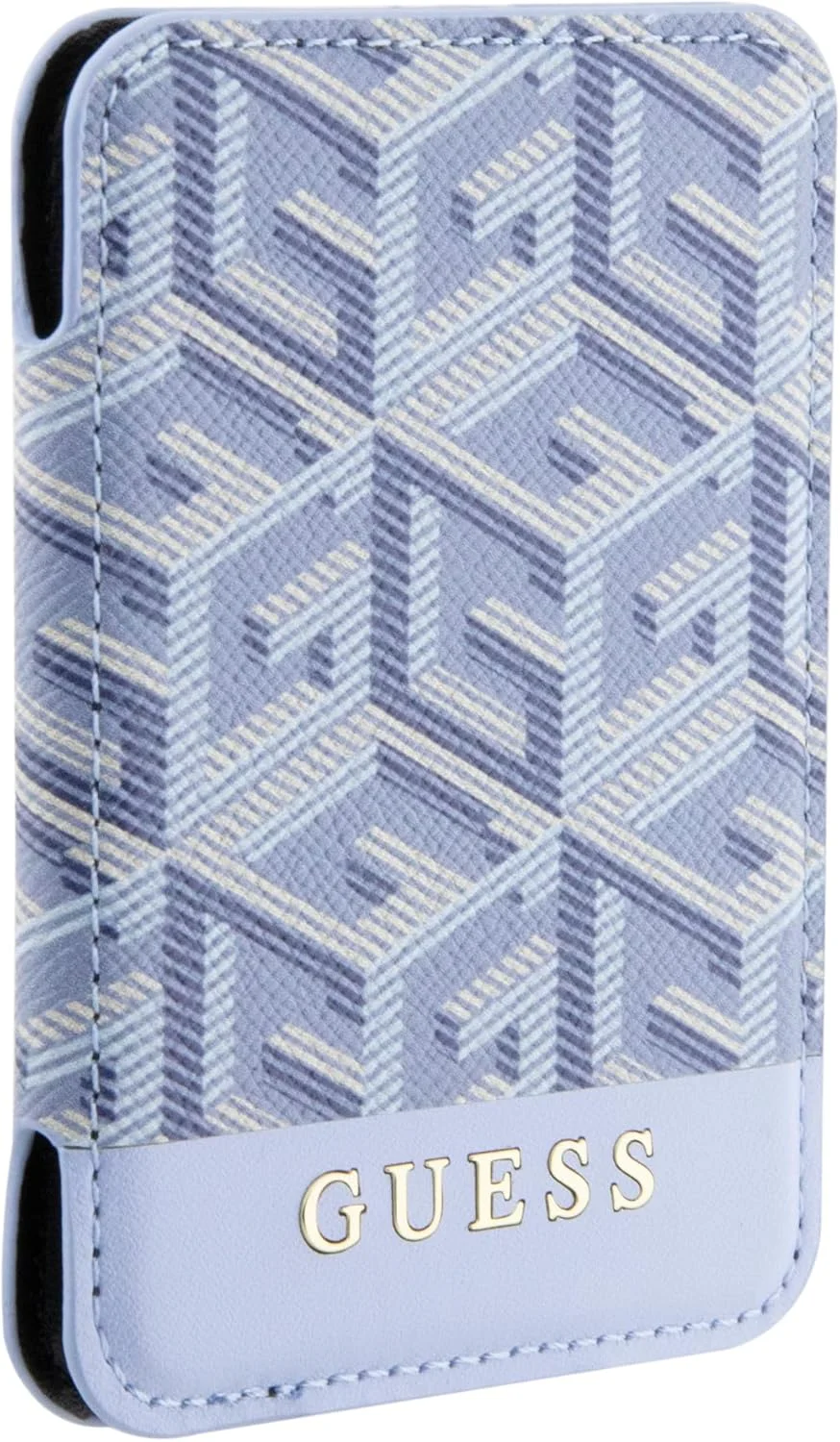 کیف پول گس مدل Cardslot Stand Gcube Stripe Magsafe - آبی