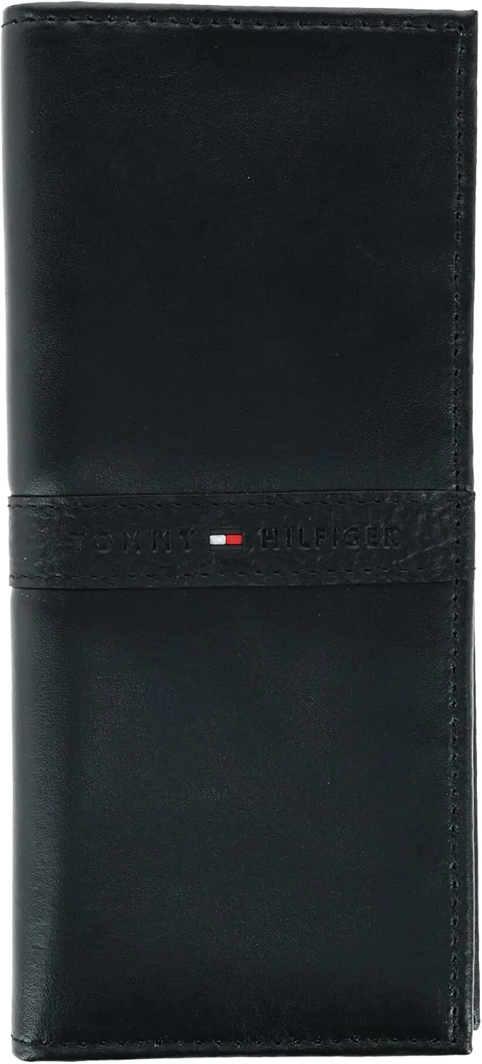 کیف پول چرمی مردانه تامی هیلفیگر مدل Ranger RFID Checkbook Secretary کد 31TL190007-001، سایز One Size