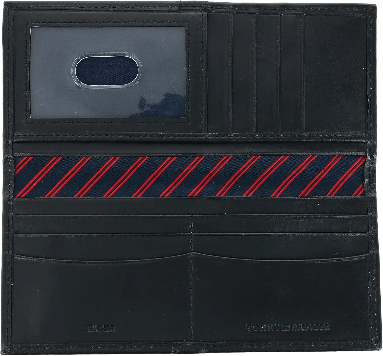 کیف پول چرمی مردانه تامی هیلفیگر مدل Ranger RFID Checkbook Secretary کد 31TL190007-001، سایز One Size