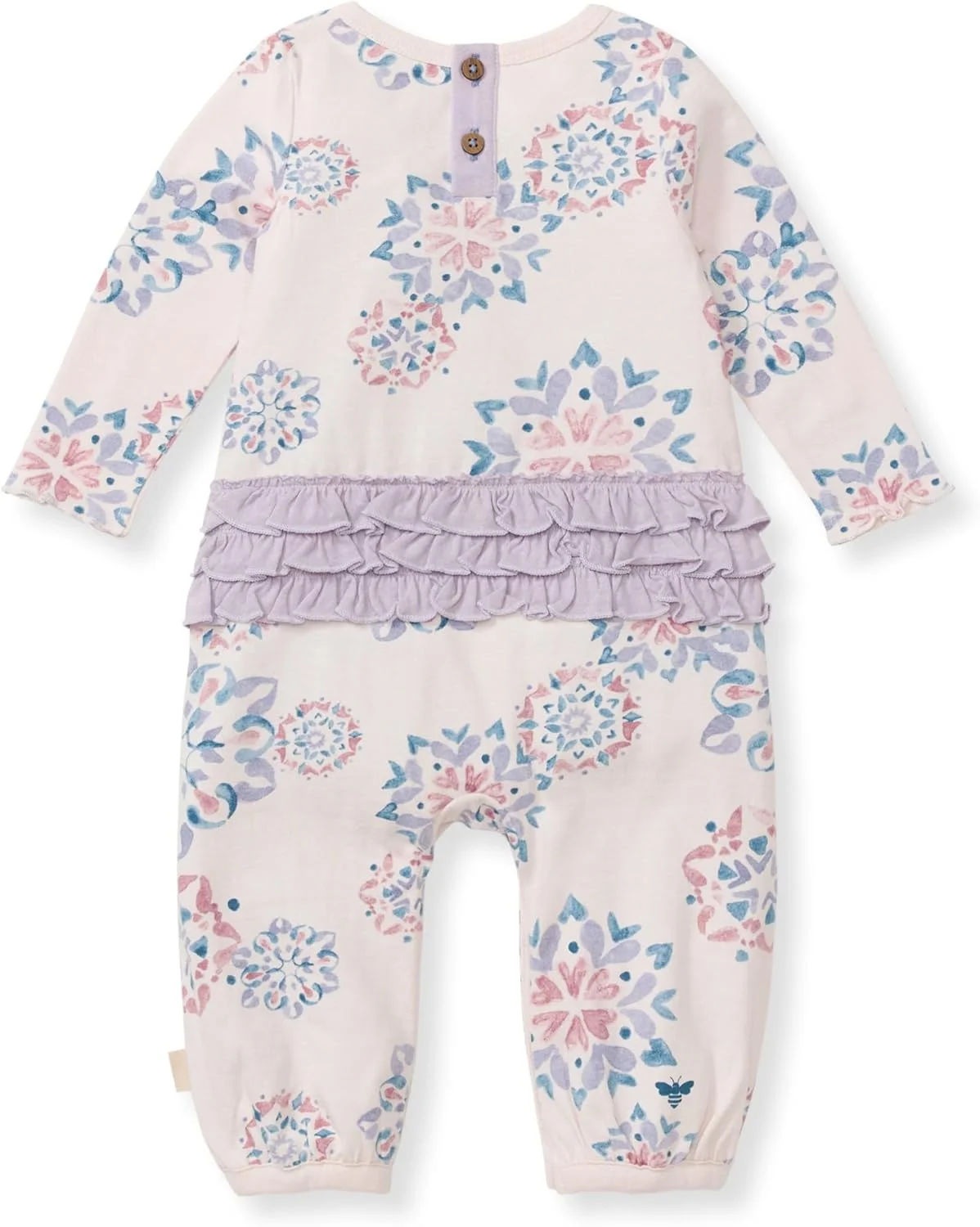 لباس سرهمی دخترانه نوزادی Burt's Bees Baby لباس سرهمی دخترانه نوزادی Burt's Bees Baby