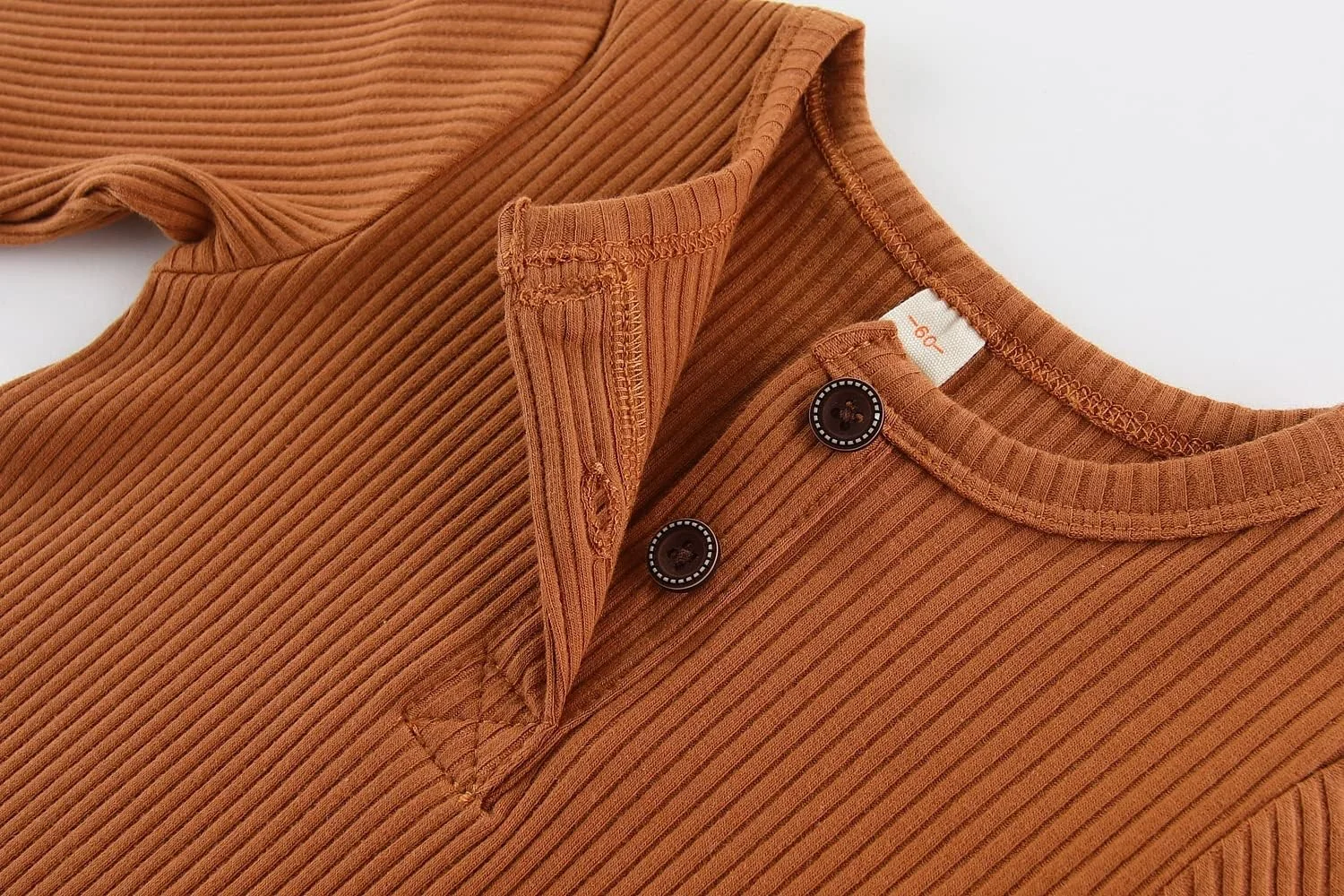 سرهمی بافتنی نوزادی Chamie، لباس یکسره آستین بلند بدون پا مناسب نوزادان دختر و پسر، 0-24 ماه