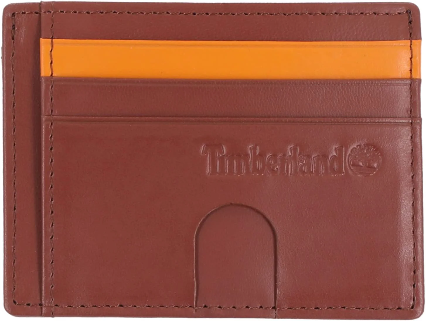 کیف پول جاکارتی چرمی باریک مردانه Timberland، قهوه ای (محفظه کارتی ابری)، سایز One Size، کیف پول جاکارتی چرمی باریک