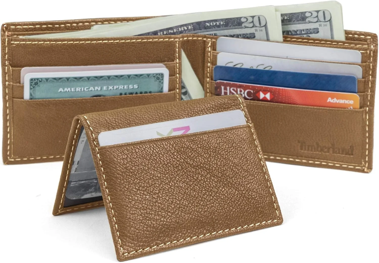 کیف پول چرمی مردانه Timberland مدل Passcase Security RFID