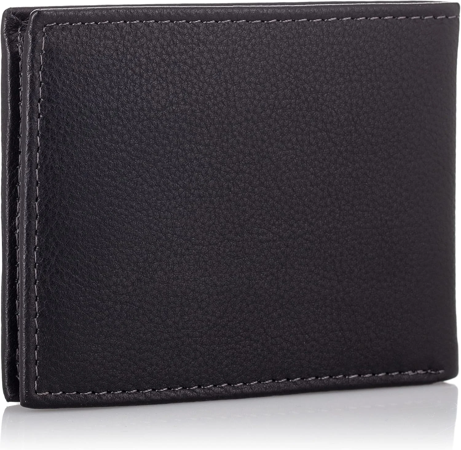 کیف پول مردانه Timberland Wellington RFID چرم دو لت سه لت