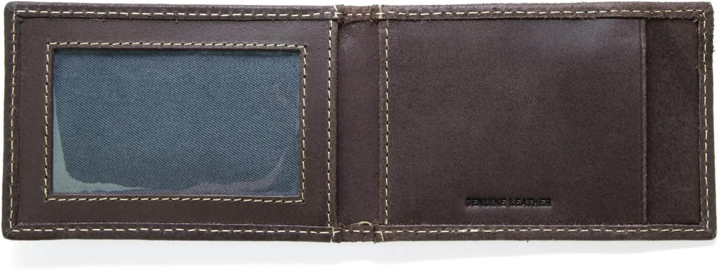 کیف پول مردانه Timberland چرم اصل قهوه ای باریک مینیمالیستی با گیره پول و جای کارت شناسایی کیف پول مردانه Timberland چرم اصل قهوه ای باریک مینیمالیستی با گیره پول و جای کارت شناسایی