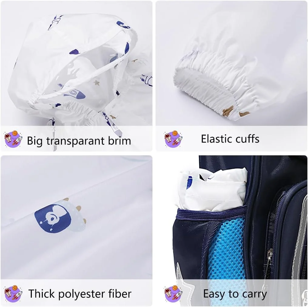 بارانی بچگانه Hovkib برای دختران و پسران، ژاکت بارانی کودک نوپا، پانچو بارانی سبک وزن، لباس ضد آب بارانی بچگانه Hovkib برای دختران و پسران، ژاکت بارانی کودک نوپا، پانچو بارانی سبک وزن، لباس ضد آب