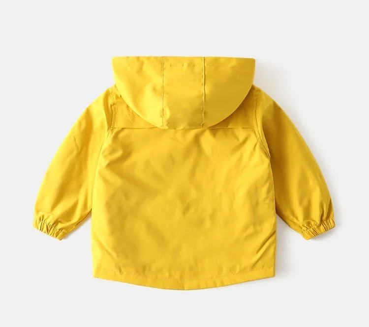بارانی نوزادی Meufam، ژاکت بارانی 18 ماهه، رنگ ثابت، بادگیر، لباس بیرونی، هودی زیپ دار، آستین بلند، کت برای نوزادان و کودکان نوپا