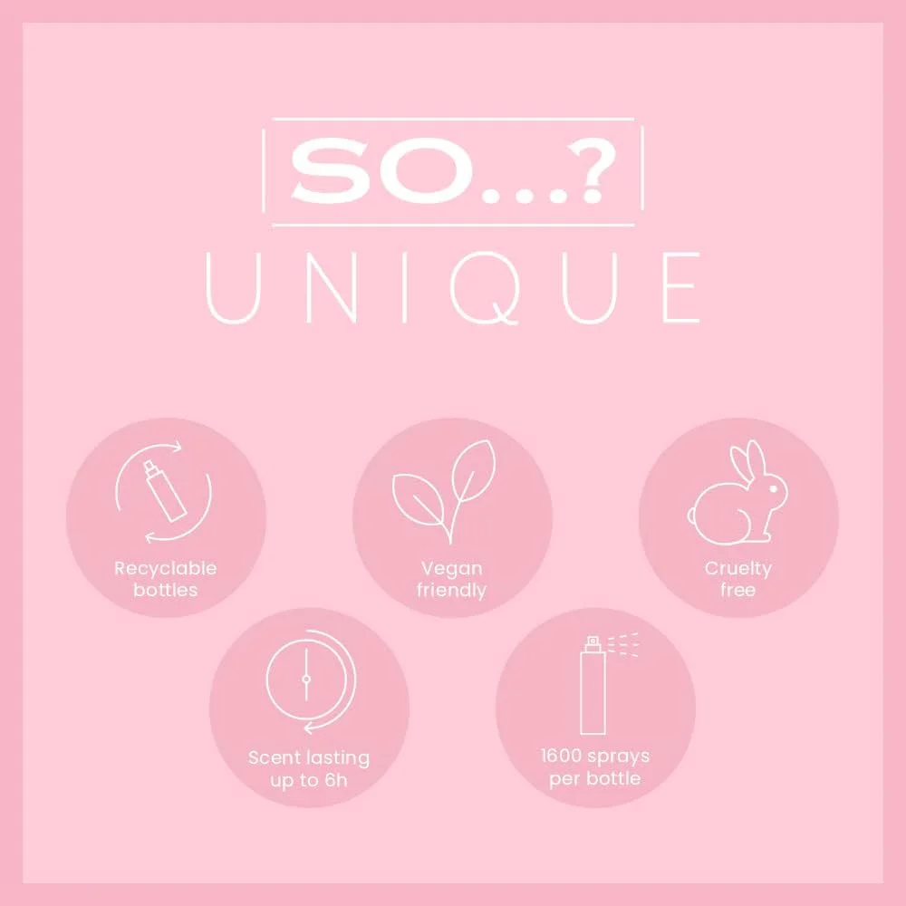 So…? بسته اسپری بادی میست زنانه Unique Candy Kiss، کرم ترافل، نخود شیرین، وانیل کندی، مجموعه رایحه های ترکیبی 150 میلی لیتر (بسته 3 عددی) So…? بسته اسپری بادی میست زنانه Unique Candy Kiss، کرم ترافل، نخود شیرین، وانیل کندی، مجموعه رایحه های ترکیبی 150 میلی لیتر (بسته 3 عددی)