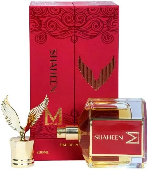 ادو پرفیوم شاهین – زعفران، رز و عود چوبی – عطر یونیسکس – 100 میلی لیتر ادو پرفیوم شاهین – زعفران، رز و عود چوبی – عطر یونیسکس – 100 میلی لیتر