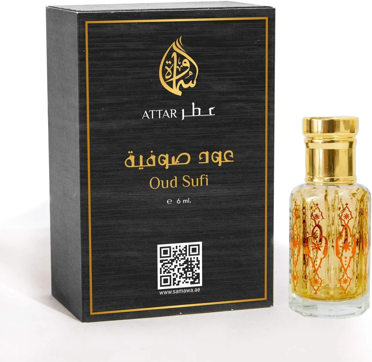 عطر روغنی سماوا عودی صوفی، عطر غلیظ унисекс، 6 میلی لیتر