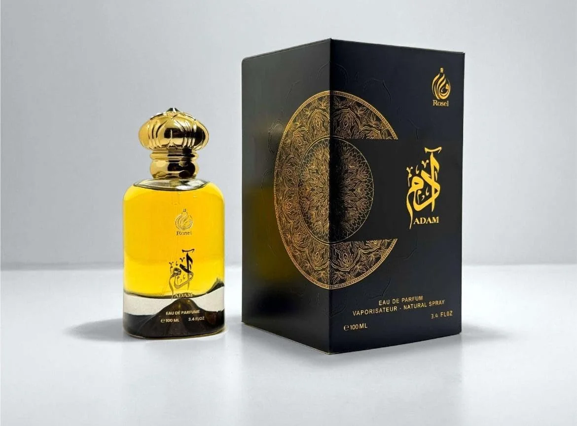 ادکلن رز آدام ادو پرفیوم، اسپری طبیعی، 100 میلی لیتر، درب طلایی