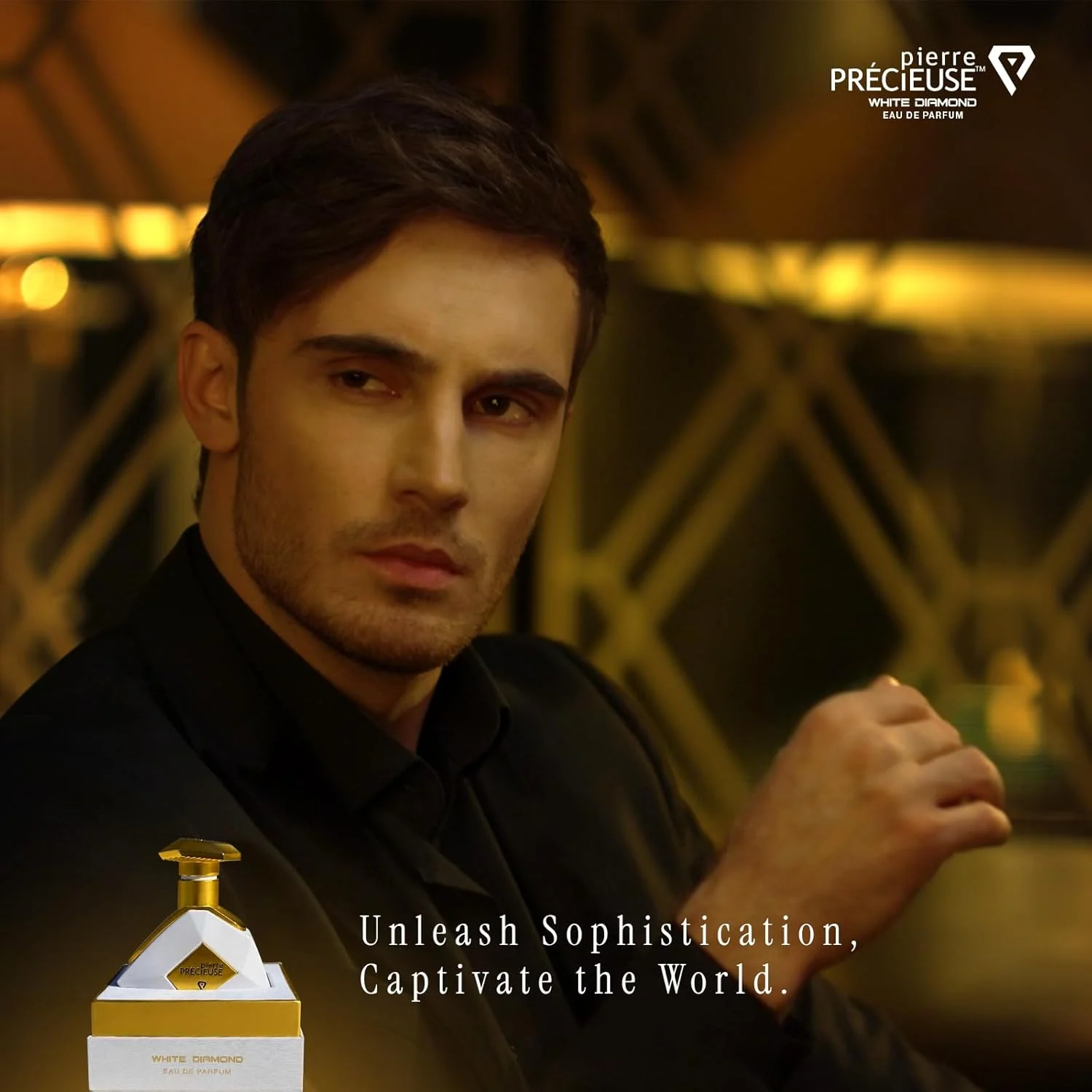 عطر لوکس унисекс Pierre Precieuse White Diamond 100ml با ظرافت گل های پر جنب و جوش، ماندگاری 24 ساعته و پیچیدگی برای هر مناسبت عطر لوکس унисекс Pierre Precieuse White Diamond 100ml با ظرافت گل های پر جنب و جوش، ماندگاری 24 ساعته و پیچیدگی برای هر مناسبت