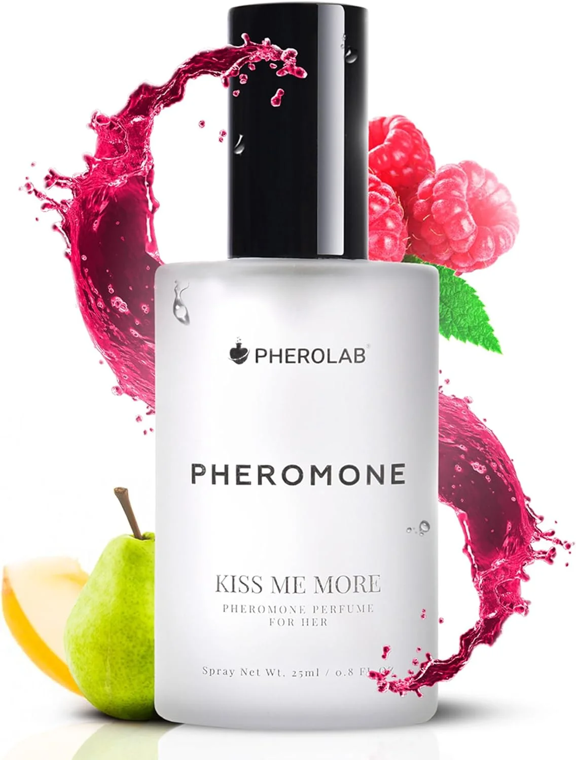 عطر فرمونی زنانه PHEROLAB Kiss Me More [اکسی توسین]، عطر روغنی آغشته به فرمون - عطر اسپری زنانه برای جذب مردان