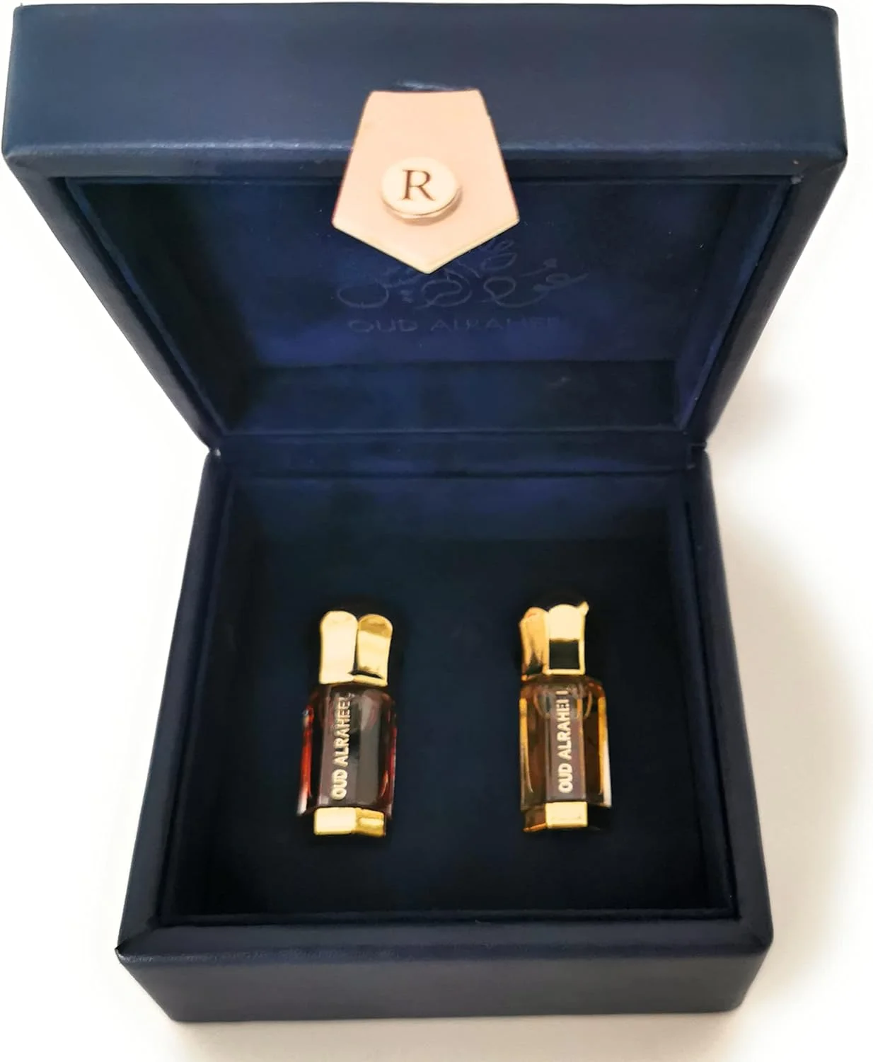 دهن العود راهیل عود کامبودی در جعبه لوکس، عطر هندی، یونیسکس، 3 میلی لیتر، روغن های هندی دهن العود راهیل عود کامبودی در جعبه لوکس، عطر هندی، یونیسکس، 3 میلی لیتر، روغن های هندی