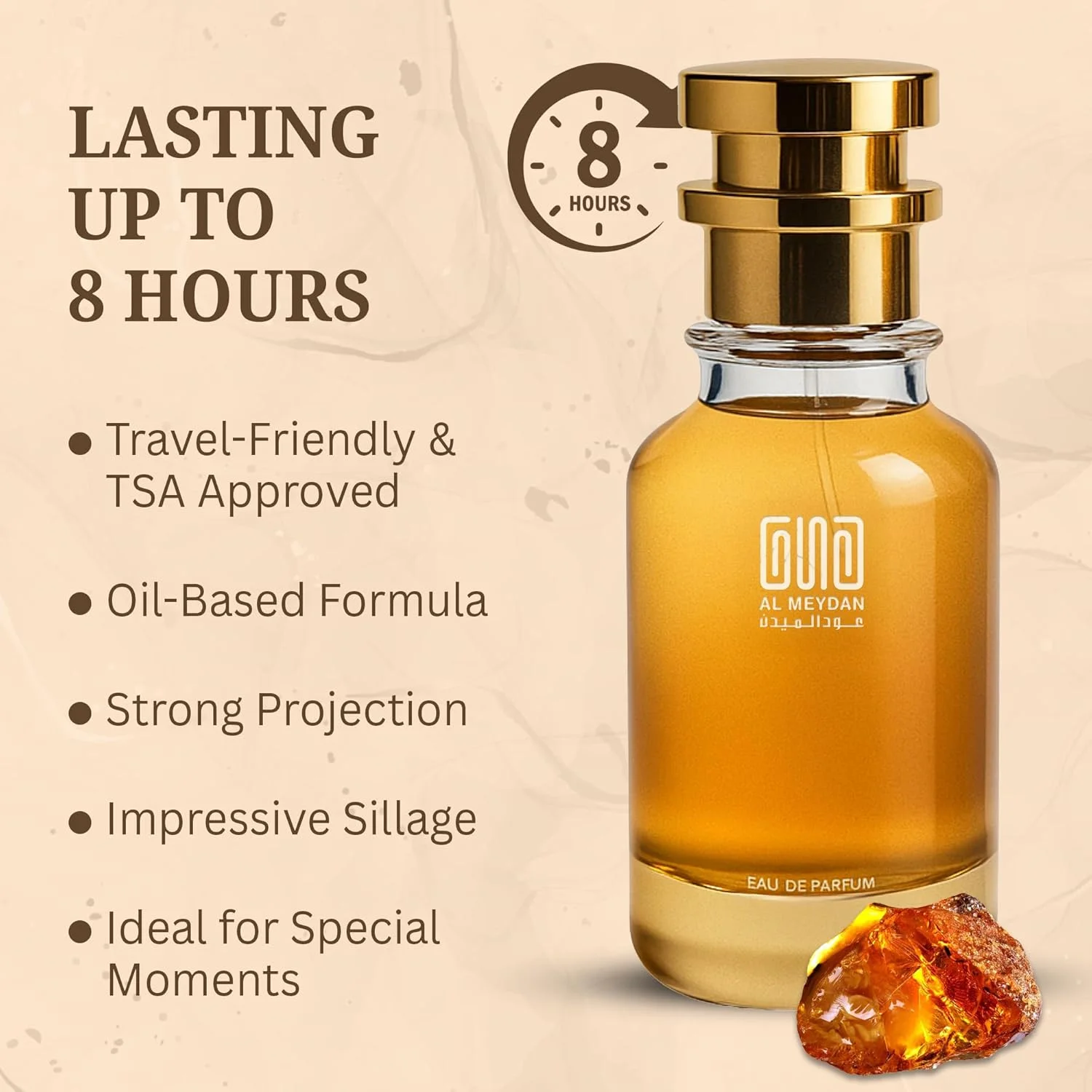 عطر روغنی زنانه عود المیدان – الهام گرفته از باس دِ سنت الیکسیر – روغن عطر گلی کهربایی ماندگار با فلفل صورتی، بلادونا و عنبر – ماندگاری 8-10 ساعته (50 میلی لیتر) عطر روغنی زنانه عود المیدان – الهام گرفته از باس دِ سنت الیکسیر – روغن عطر گلی کهربایی ماندگار با فلفل صورتی، بلادونا و عنبر – ماندگاری 8-10 ساعته (50 میلی لیتر)