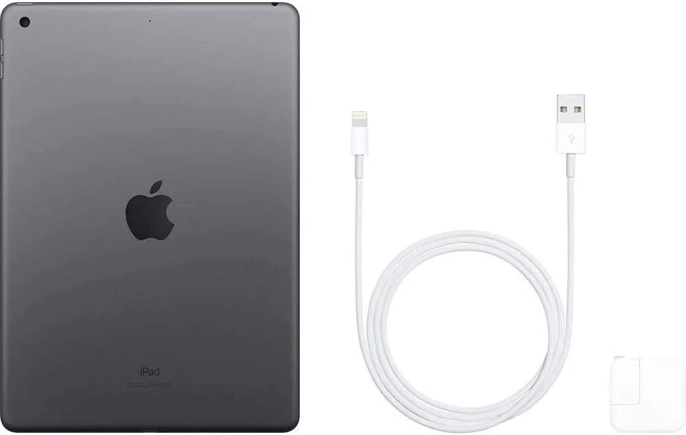 آیپد 10.2 اینچی اپل (بازسازی شده) (نسل هفتم 2019)، Wi-Fi + Cellular، 32 گیگابایت، خاکستری فضایی آیپد 10.2 اینچی اپل (بازسازی شده) (نسل هفتم 2019)، Wi-Fi + Cellular، 32 گیگابایت، خاکستری فضایی