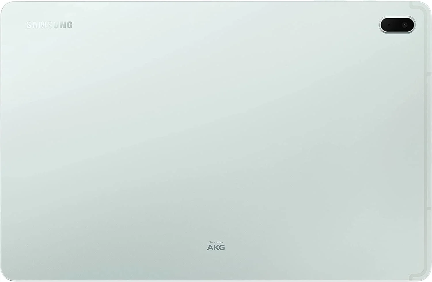تبلت اندرویدی سامسونگ گلکسی تب S7 FE با حافظه 256 گیگابایت و وای فای، صفحه نمایش بزرگ 12.4 اینچی، قلم S Pen، اتصال چند دستگاهی، باتری با دوام، نسخه ایالات متحده، 2021، سبز عرفانی