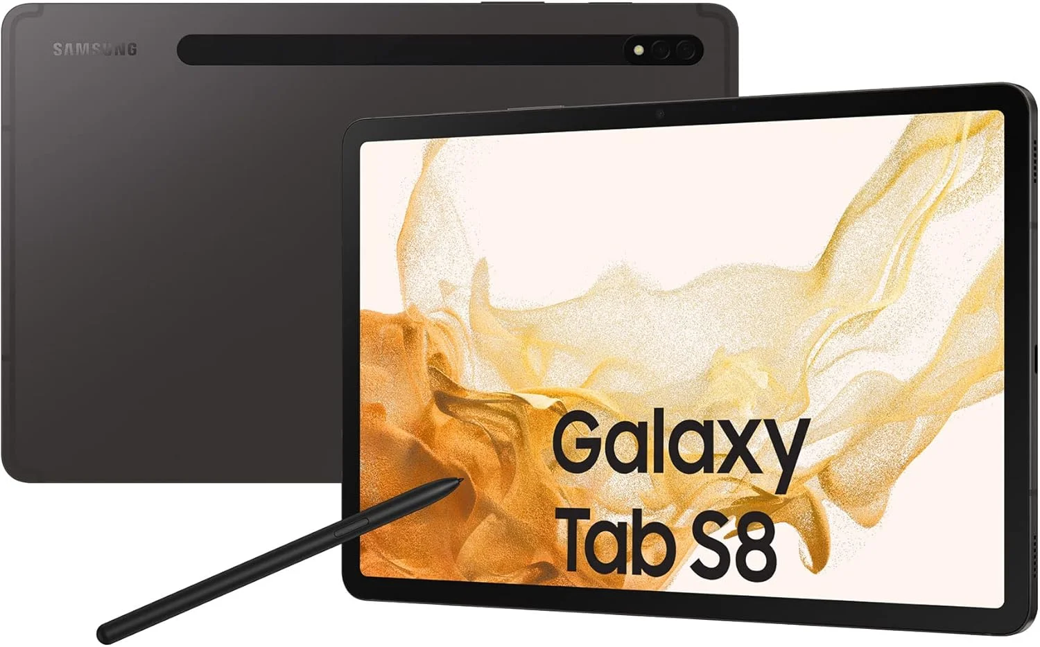 تبلت اندروید سامسونگ گلکسی تب S8 با صفحه نمایش 11 اینچی، حافظه 256 گیگابایت، 5G، رنگ گرافیت به همراه 3 سال گارانتی تولید کننده