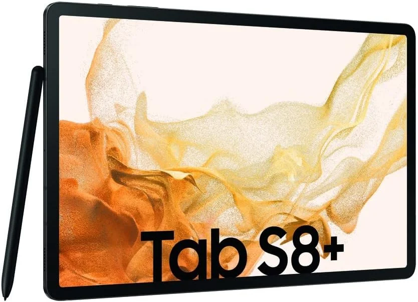 تبلت سامسونگ X800N Galaxy Tab S8+ Wi-Fi با حافظه 512 گیگابایت (گرافیتی) صفحه نمایش 12.4 اینچی WQXGA+/ هشت هسته ای/ 8 گیگابایت رم/ 512 گیگابایت حافظه/ اندروید