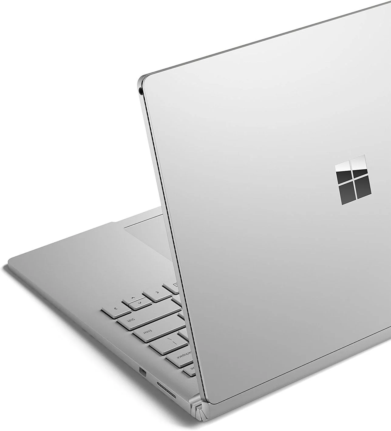 لپ تاپ لمسی 13.5 اینچی Microsoft Surface Book (پردازنده Intel Core i7-6600U، 8 گیگابایت رم، 256 گیگابایت SSD، گرافیک یکپارچه NVIDIA 1 گیگابایتی، BT4/AC، Wi-Fi، لمسی، Windows 10 Pro) - نقره ای