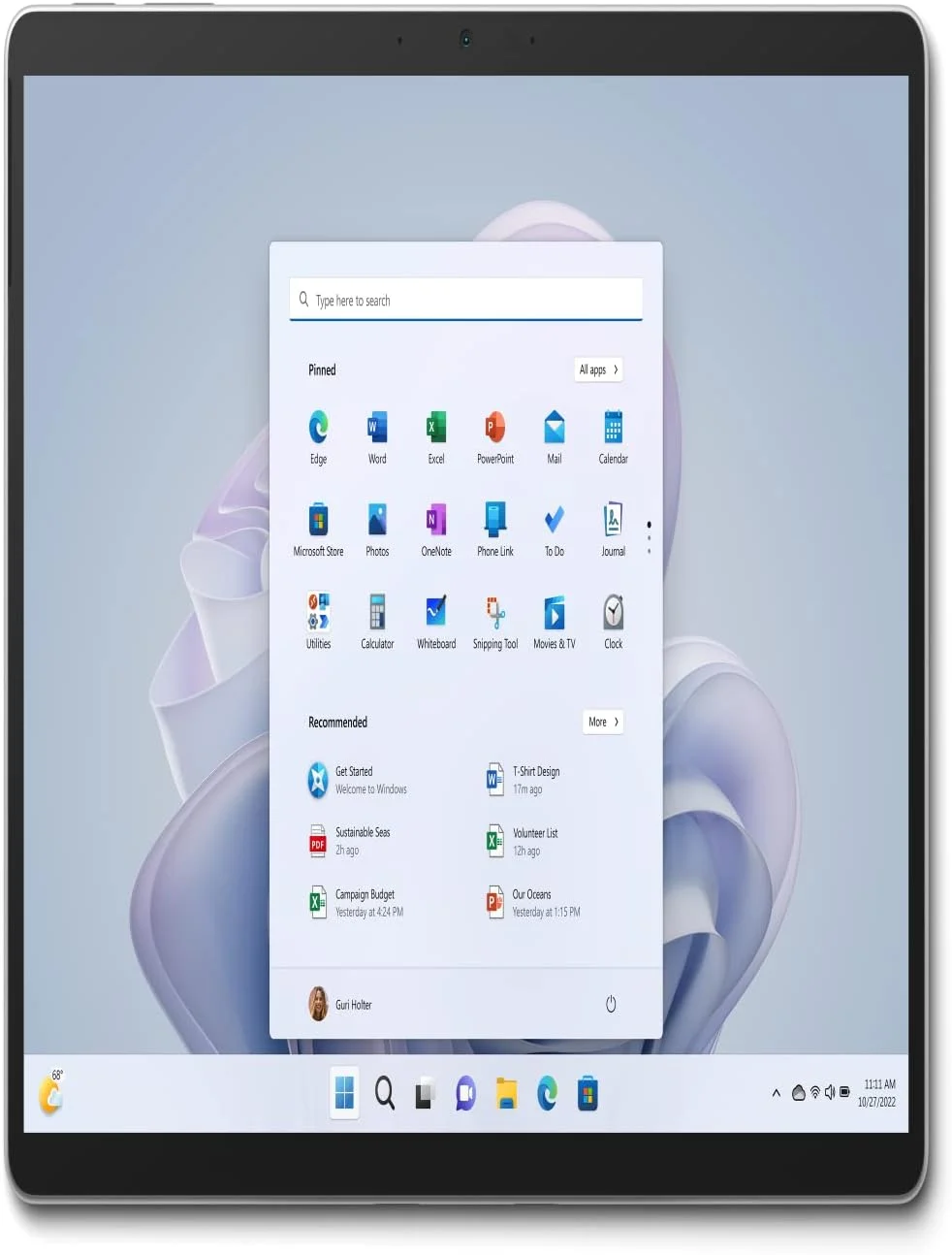 پروژه هوش مصنوعی Microsoft Surface - 5 SC Pla