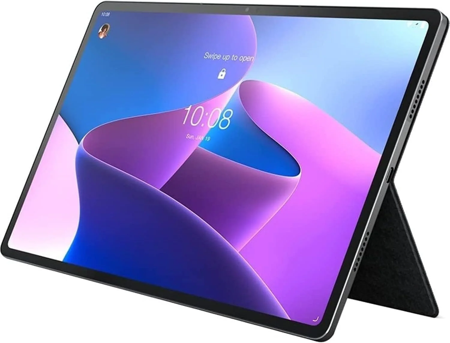 تبلت لنوو Tab P12 Pro - تبلت 12.6 اینچی WiFi با حافظه 128 گیگابایت - خاکستری طوفانی - به همراه قلم 3