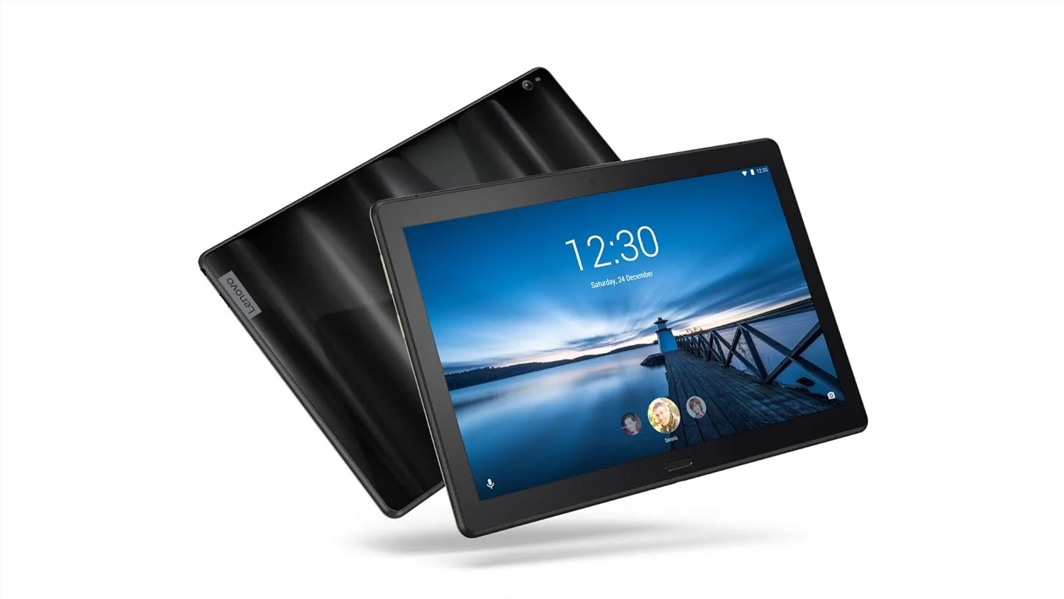 تبلت اندروید 10.1 اینچی Lenovo Tab P10 با پردازنده 1.8 گیگاهرتز، حافظه 64 گیگابایت، رنگ مشکی تخته سنگی مدل ZA440163US