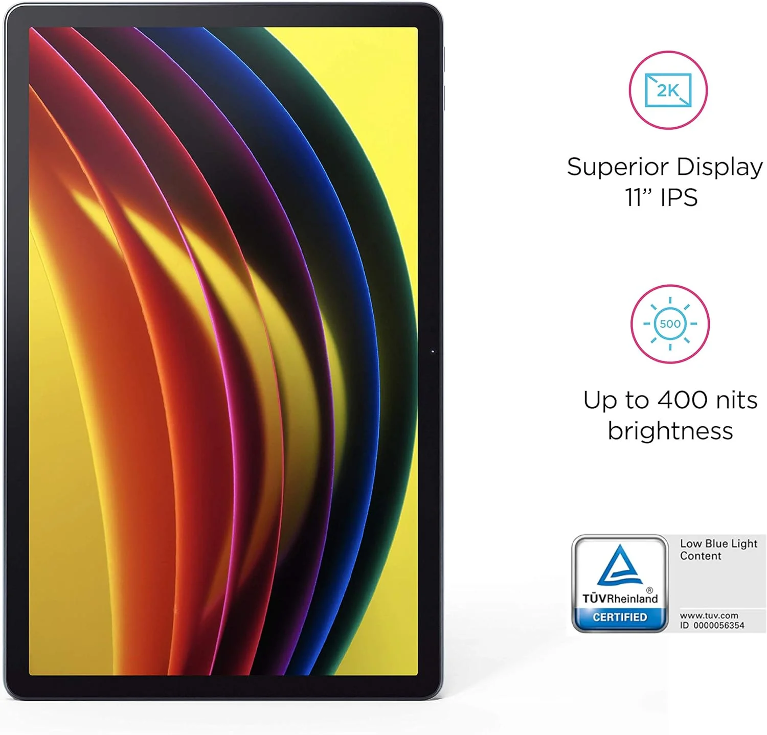 تبلت 11 اینچی 2K لنوو Tab P11 (هشت هسته ای 2.0 گیگاهرتز، 4 گیگابایت رم، 128 گیگابایت حافظه، اندروید 10) - خاکستری تخته سنگی تبلت 11 اینچی 2K لنوو Tab P11 (هشت هسته ای 2.0 گیگاهرتز، 4 گیگابایت رم، 128 گیگابایت حافظه، اندروید 10) - خاکستری تخته سنگی