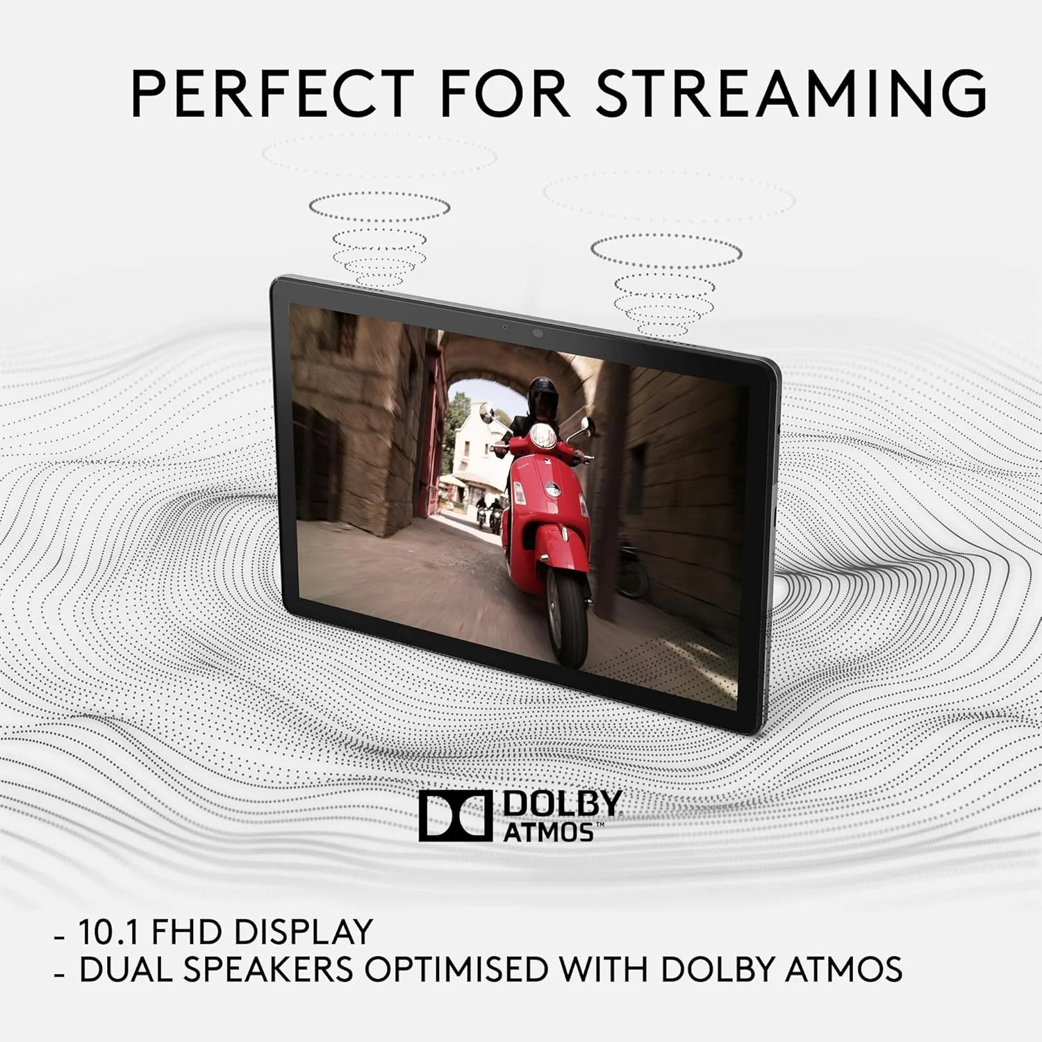 تبلت اندرویدی لنوو تب M10 پلاس (نسل 3) | صفحه نمایش 10 اینچی 2K | 128 گیگابایت | وای فای 5 | 4 گیگابایت رم | خاکستری طوفانی