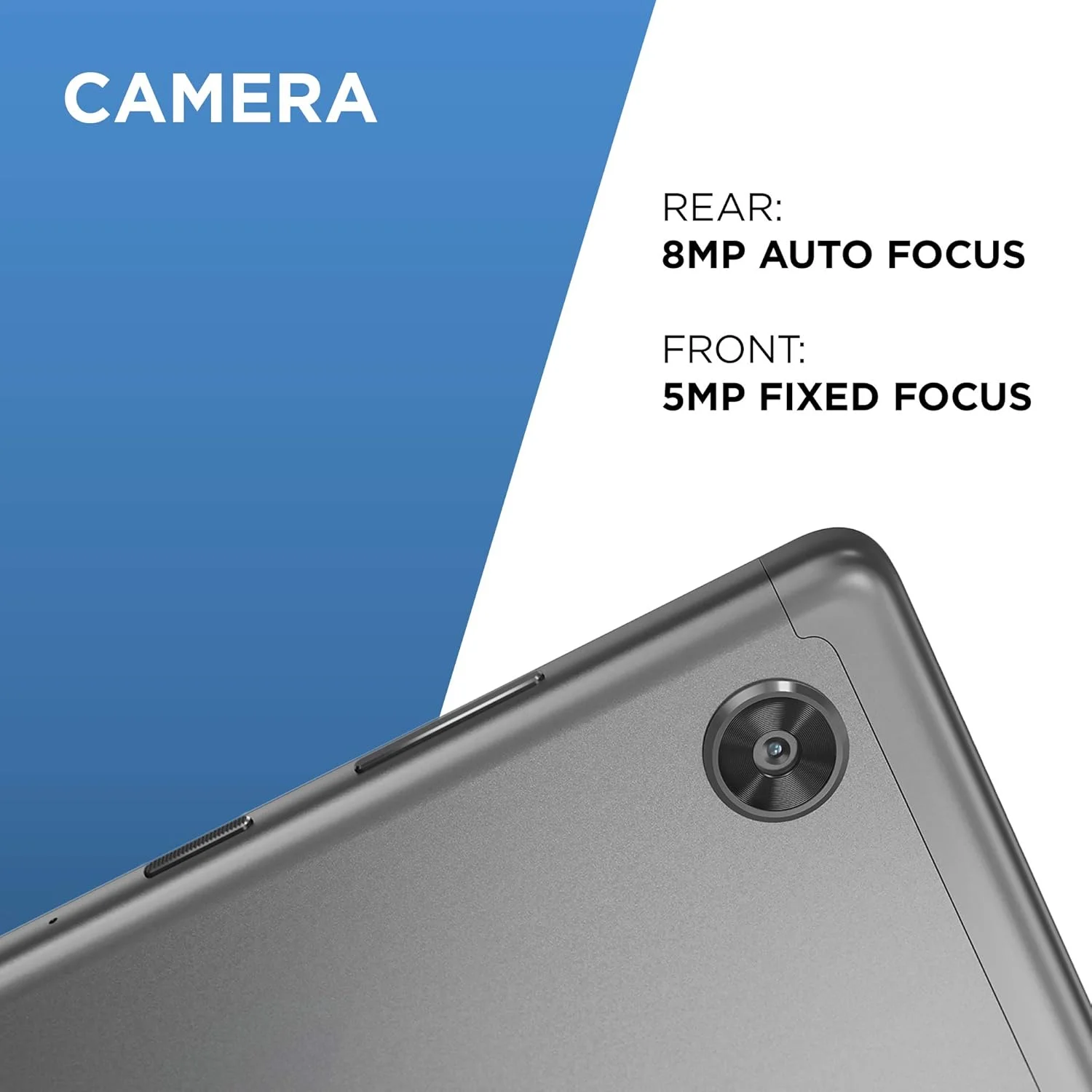 تبلت لنوو Tab M10 Plus با صفحه نمایش 10.3 اینچی FHD - (هشت هسته ای 2.3 گیگاهرتز، 4 گیگابایت رم، 64 گیگابایت eMMC، اندروید پای) - خاکستری آهنی