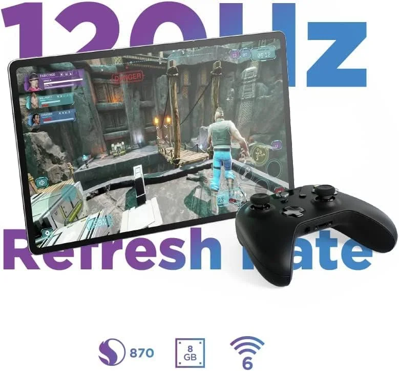 تبلت لنوو Tab P12 Pro AMOLED، پردازنده Qualcomm Snapdragon 870، رم 8 گیگابایت، حافظه 256 گیگابایت UFS 3.1، اندروید 11، وای فای + بلوتوث خاکستری طوفانی، 12.6 اینچ تبلت لنوو Tab P12 Pro AMOLED، پردازنده Qualcomm Snapdragon 870، رم 8 گیگابایت، حافظه 256 گیگابایت UFS 3.1، اندروید 11، وای فای + بلوتوث خاکستری طوفانی، 12.6 اینچ