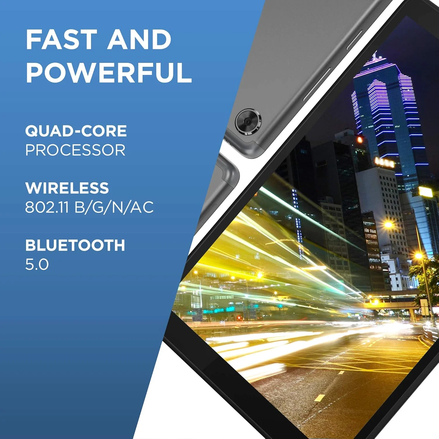 تبلت 8 اینچی HD لنوو Tab M8 - (چهار هسته ای 2.0 گیگاهرتز، 2 گیگابایت رم، 32 گیگابایت eMMC، اندروید پای) - خاکستری آهنی