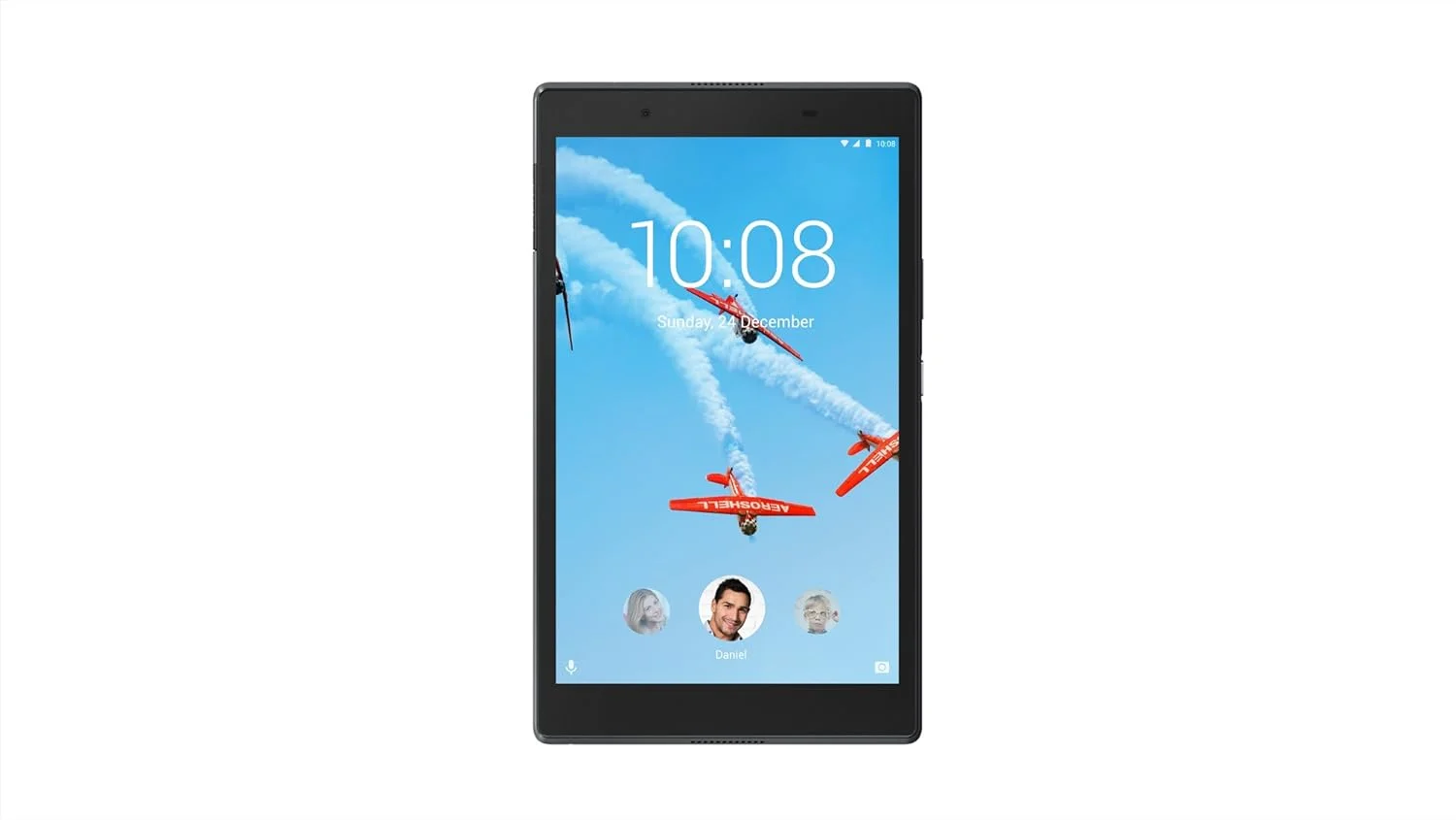 تبلت لنوو TAB 4 با صفحه نمایش 8.8 اینچی IPS - (مشکی تخته سنگی) (Qualcomm MSM8917 1.4 GHz, 2 GB RAM, Android 7.0)