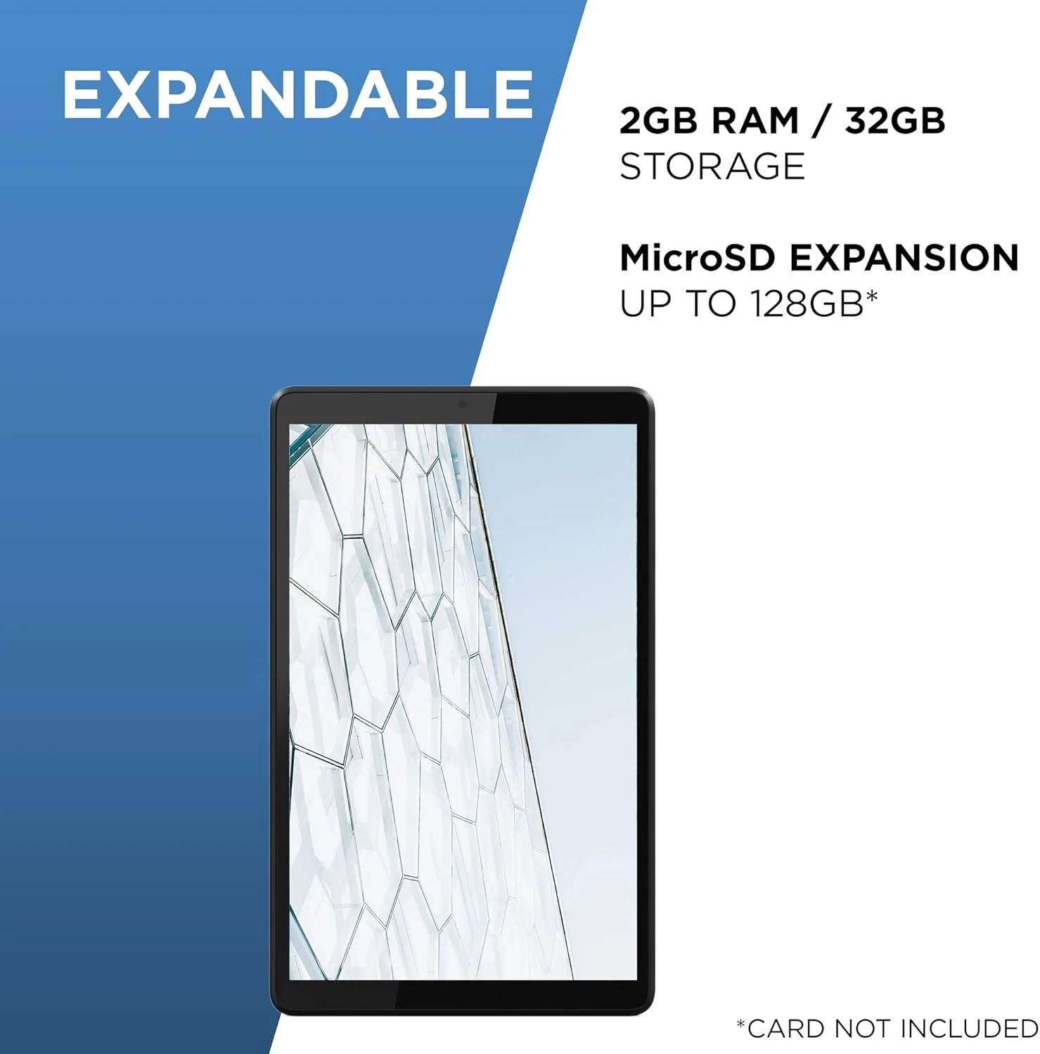 تبلت اندرویدی Lenovo Smart Tab M8 با Google Assistant | صفحه نمایش 8 اینچی HD | 32 گیگابایت | ایستگاه شارژ هوشمند | WiFi | 2 گیگابایت رم | خاکستری آهنی